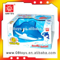 Plastic animal bath wind up toys dolphin bath toy